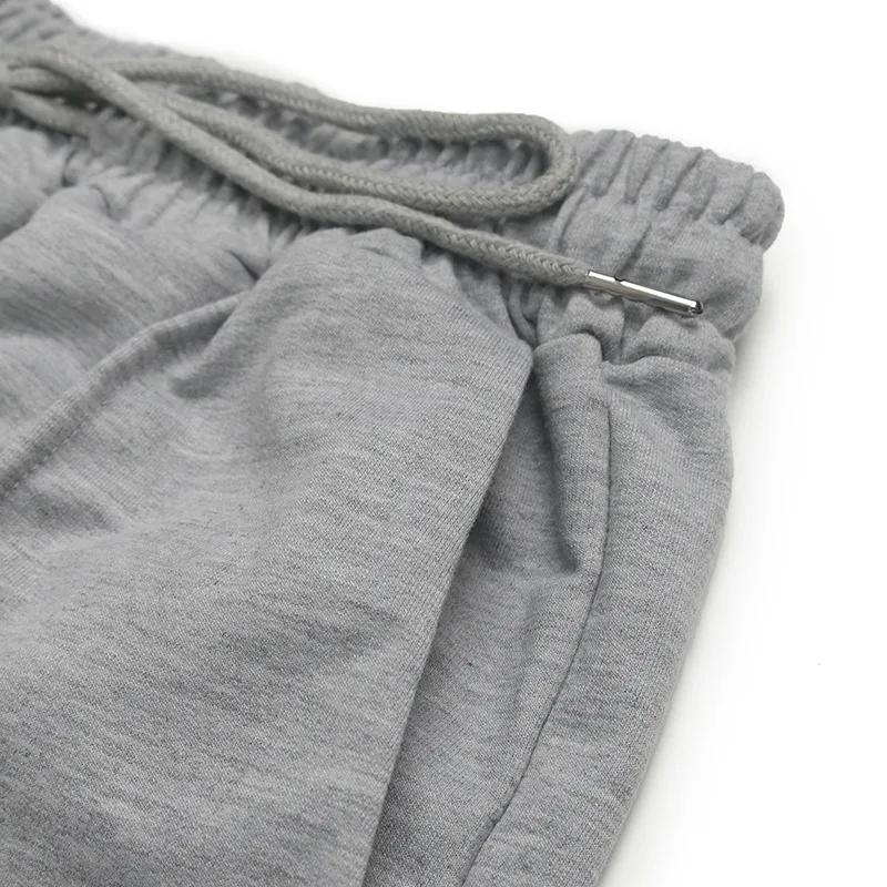 Neue Lässige Elastische Hochtaillierte Passform Baggy Gerade Hose Bequem Damen Einfarbig