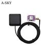 GNSS Antenna & M9140 RTK Module Kit sma elbow connector GPS/BeiDou/Galileo Multi-Band cm Accuracy