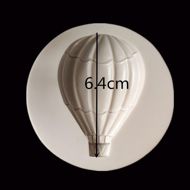 

1pcs Hot Air Balloon Silicone Mold Fondant Cake Decoration Tool Chocolate Fudge Mold Sugarcraft Bakeware Kitchen Tool