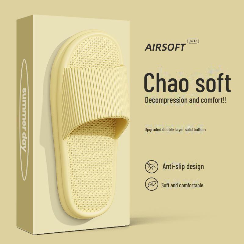 Comfort-Fit Men's Non-Slip EVA Sandals: Indoor/Outdoor Summer Slippers