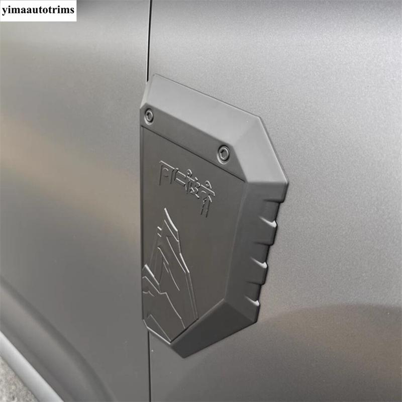For HAVAL H9 2nd MKII 2024 2025 Rearview Mirror Shell / Rear Tail Door Handle / Side Body Air Vent Fender Leaf Panel Cover Trim