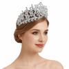 Rhinestone Bridal Crowns Zinc Zinc Alloy Wedding Crown Fashion Baroque Pageant Crowns Party Supplies