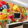 Papier Peint Moderne 3d Stéréo Photo de Fruits Papier Peint Cuisine Magasin de Fruits Fond Décor Mural