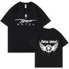 Trupa rock Tokio Hotel Kaulitz Tricou imprimat Tricou din bumbac Tricou cu mânecă scurtă Trend Bărbați Femei Hip Hop Streetwear Tricou Haine