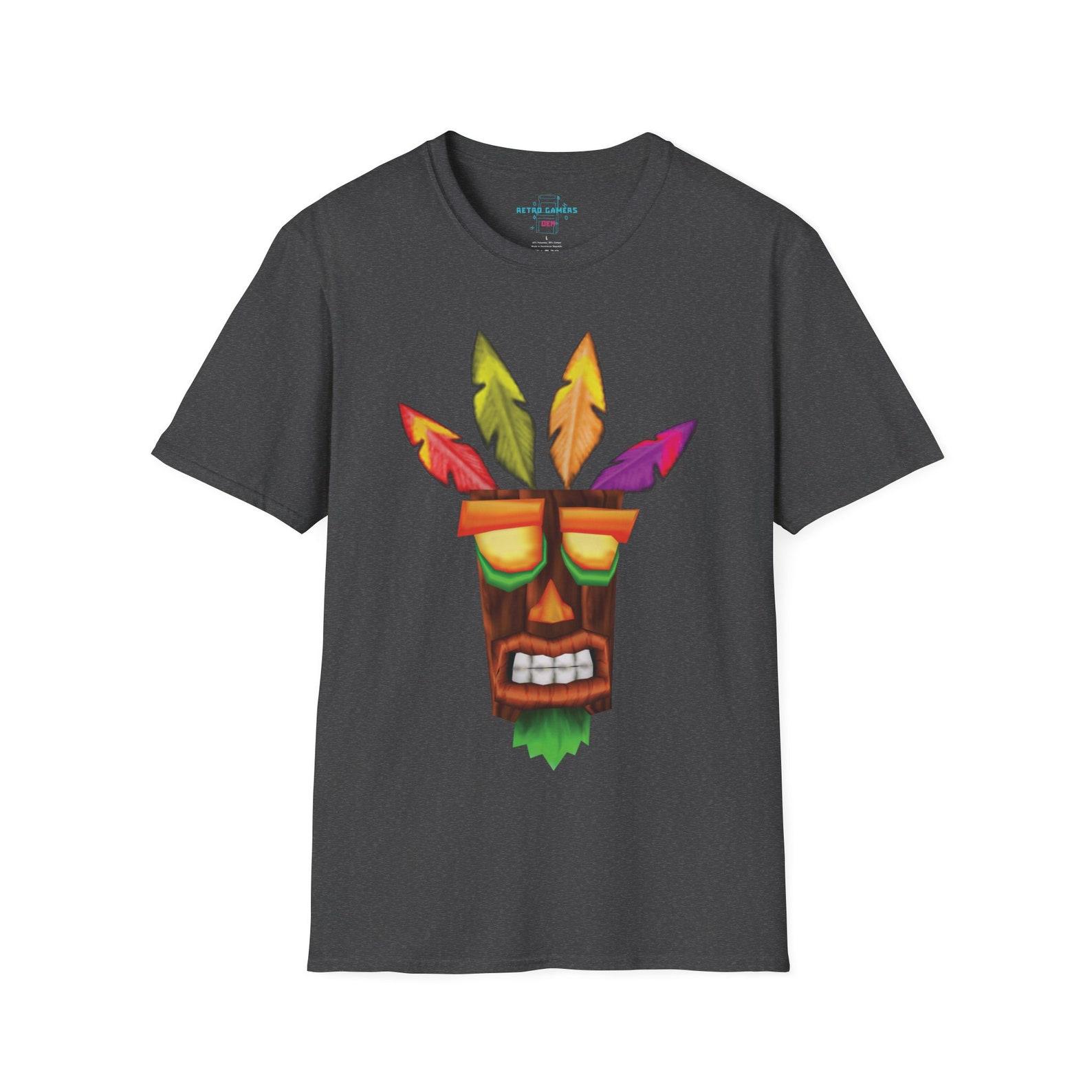 Crash-bandicoot v2 Unisex Softstyle T-Shirt M