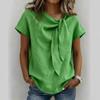 2026 European & American Women's Short-Sleeve Summer Polyester Casual T-Shirt