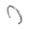 316L Stainless Steel Mobius Viking Runes Bracelet for Men Women Nordic Pagan Amulet Jewelry Fashion Opening Bracelet