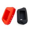 RFX-2WT9-FM T9 Key Black and Red Silicone Protective Silicone Sheath Waterproof Dirt Tolerance Parts Durable 2WT9R Fits FM 2-Way 3000-FT LCD 4 Side