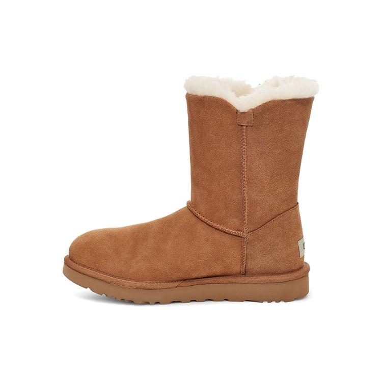 (WMNS) UGG Lillian Pom Pom Brown Women s 1119050-CHE EU 36