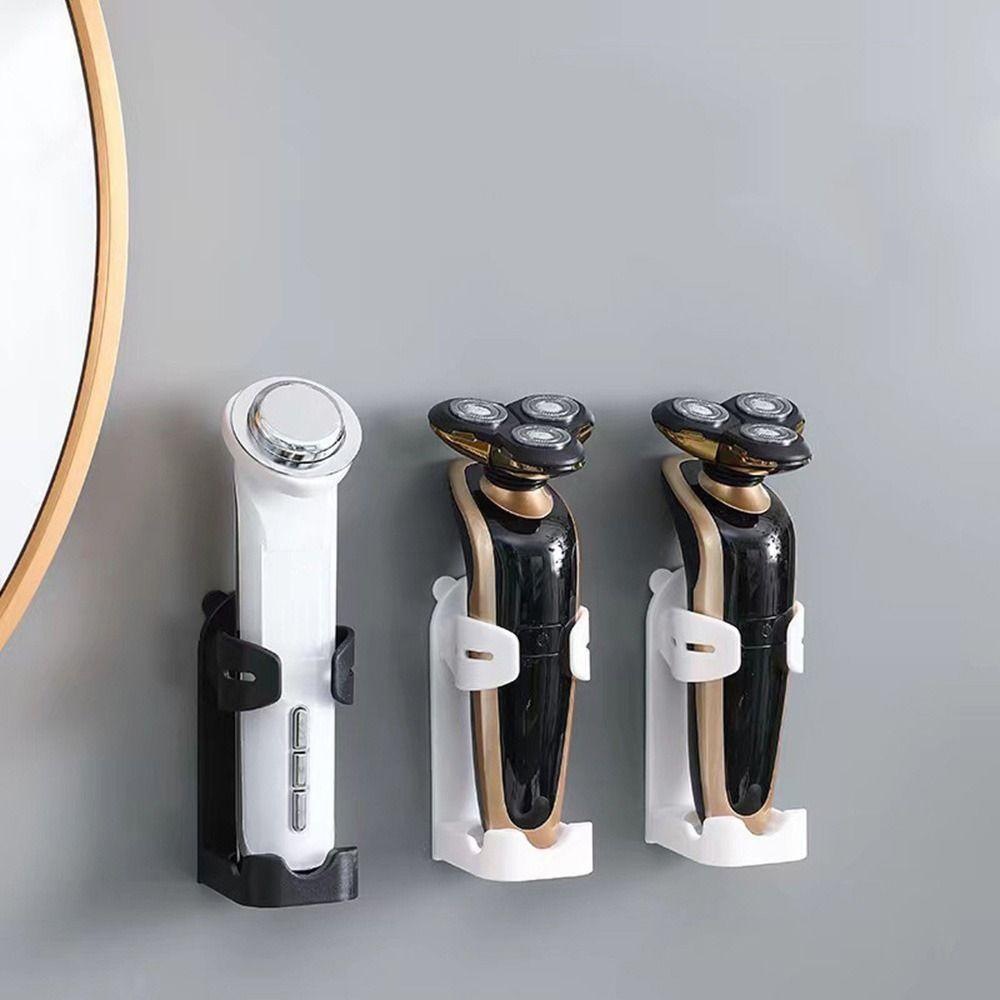 Non Perforated Razor Holder Plastic Electric Toothbrush Holder  for Bathroom