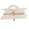 Butterfly Jewelry Bracelet With Zircon And Simulated Pearl For Women Gift Giving