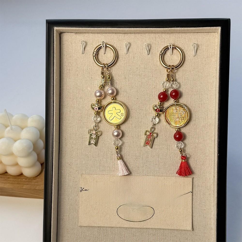 New Style Money Tree Pvc Phone Lanyard With Tassels For Men And Women