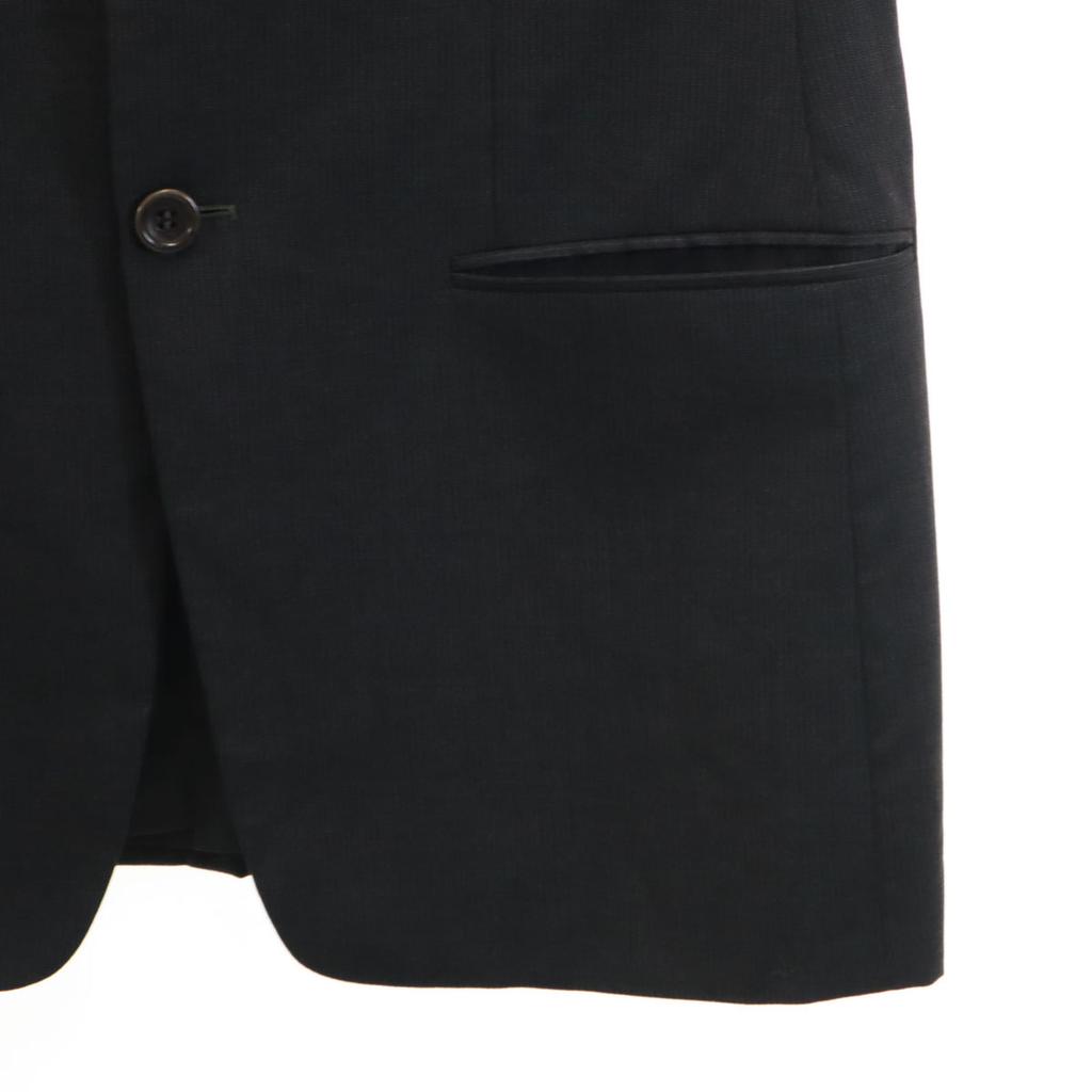 Armani Collezioni Made In Italy Striped Pattern Tailored Jacket 46 Gray Men's Used