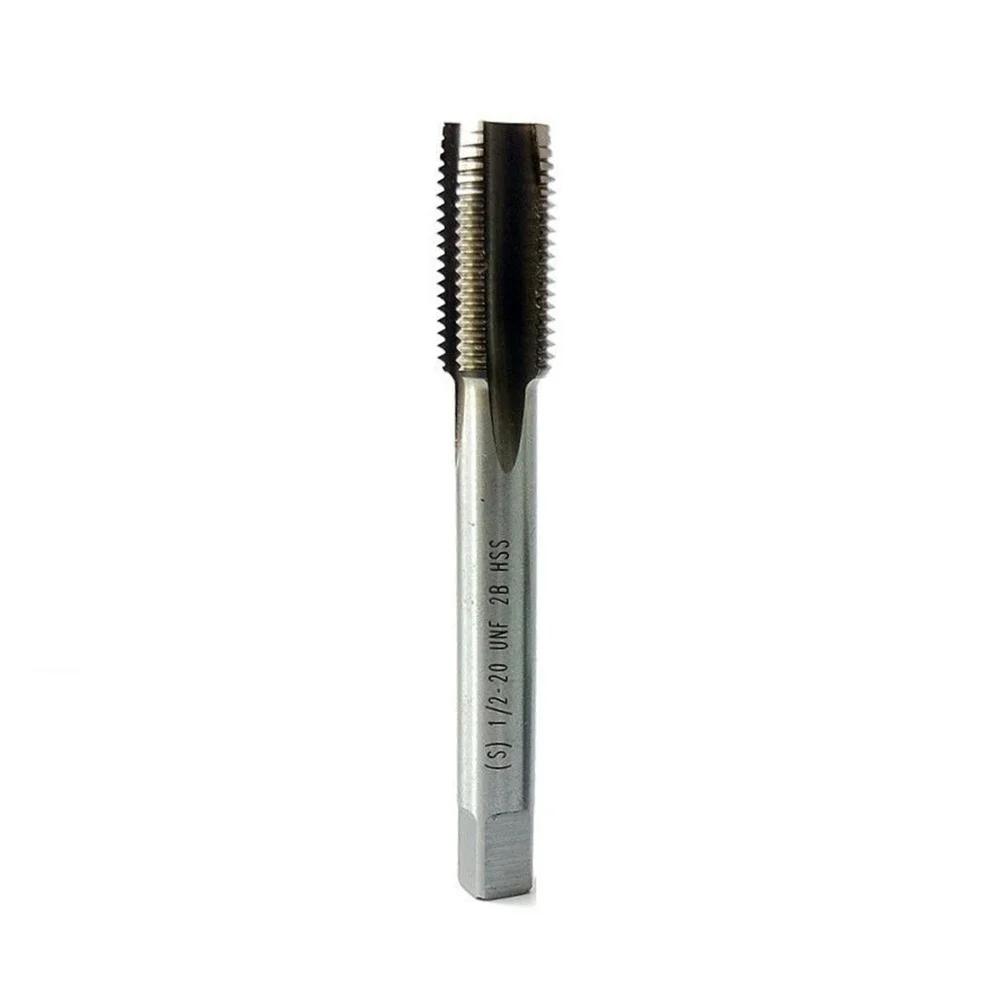 1/2-20 UNF Machine Screw Taps HSS Right Hand Thread Pitch 1/2Inch Cutting Tools Tap Drill Bit 84mm Alloy Steel Tap Hand Tools