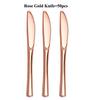 75pcs Gold Plastic Silverware- Disposable Gold Glitter Plastic Cutlery- Plastic Flatware Includes 25 Forks, 25 Spoons, 25 Knives