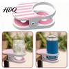 Cup Holder with Clamp Clip-On Drink for Chair Portable Beach Chair Bottle Patio Table Striped Outdoor On Beverage Caddy Pool Cruise
