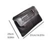 Zipper PU Leather Envelope Handbag Pure Color Handheld Evening Banquet Bag  Shopping