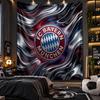 Væghængt Gobelin Bayern München Print Stof til Stue Soveværelse Boligindretning