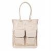 Laura Biaggi Beige Women's Shopper Bag Shoulder Bag
