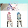 Conjunto Presente de Figura Rem Chibi em PVC na Caixa de Cor 12cm de Altura