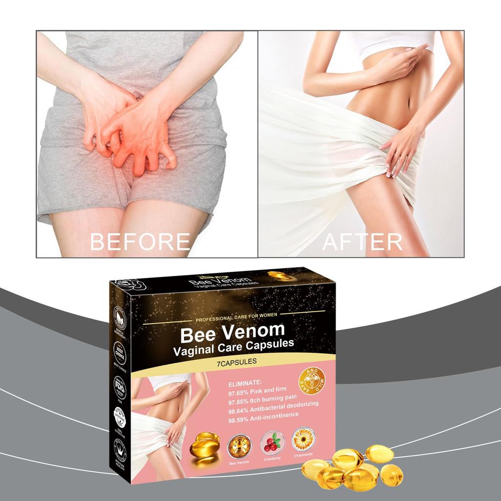 Bee Capsules Natural RepairWomen SecretCapsules Vaginal Capsules Firming Repair& PinkAnd Tender Natural Capsules Stay Clear And Fresh