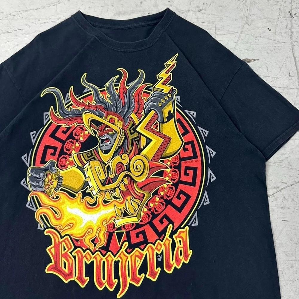 Brujeria Grunge Band T-shirt S to 5XL  Black Color TU205 Unisex T-Shirt XXXXL