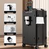 Lishen Multi-functional ABS&PC Travel Suitcase