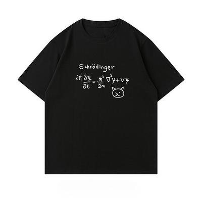 2025 New Casual Short Sleeve T-Shir Print Cotton Regular Fit Round Neck Breathable Loose Unisex Tee Men Women Clothing Fortnite