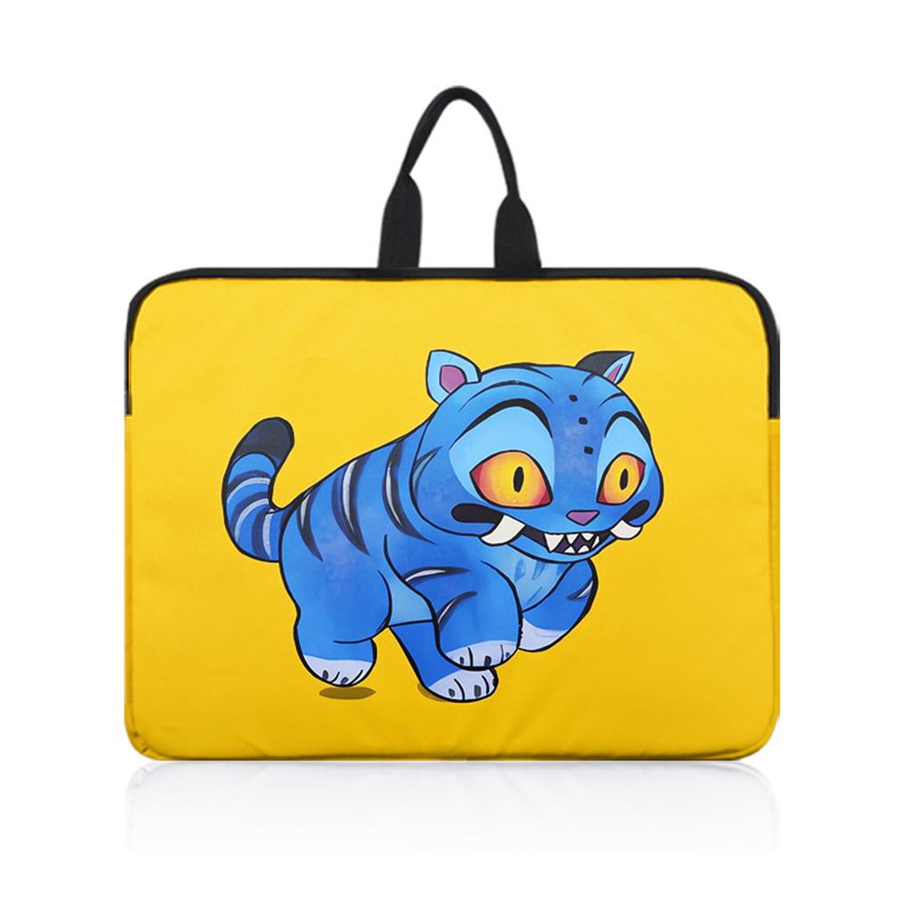 Cute Cartoon Peripheral Laptop Bag, Dirt Resistant