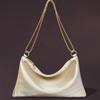 Borsa Sottobraccio da Donna in Raso con Catena - Elegante Pochette da Festa e Cena