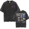 Heated Rivalry Hockey Romance Graphic Tee Shirt Men Women Fashion Vintage Washed TShirts  Cotton Casual Short Sleeve Tshirt