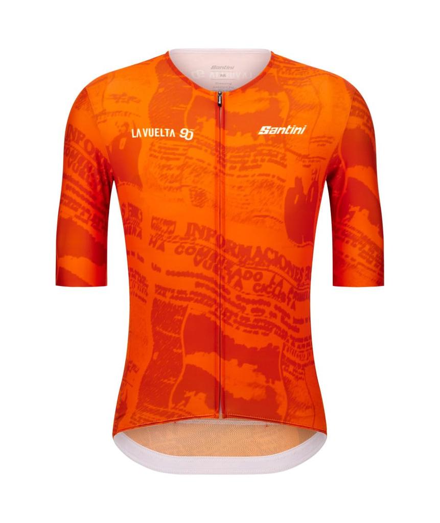 Santini Cycling Jersey, LA VUELTA 90th Anniversary Design