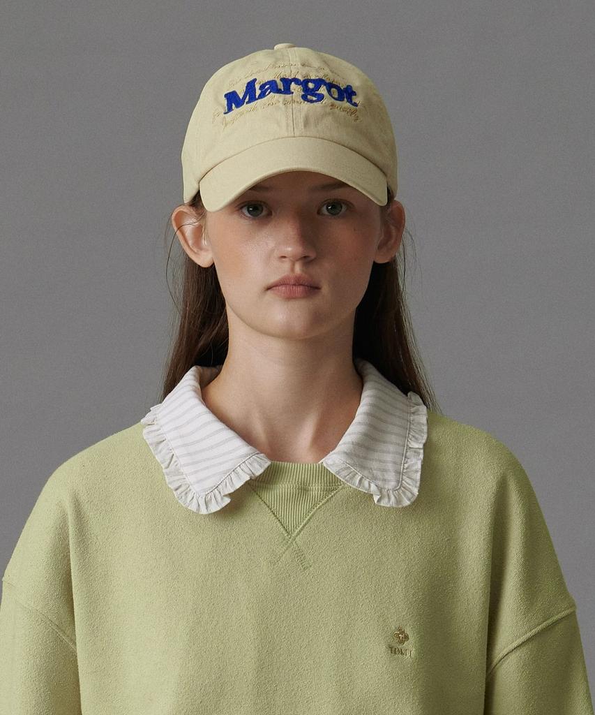 TTUDEMENT Margot Logo Ballcap Butter