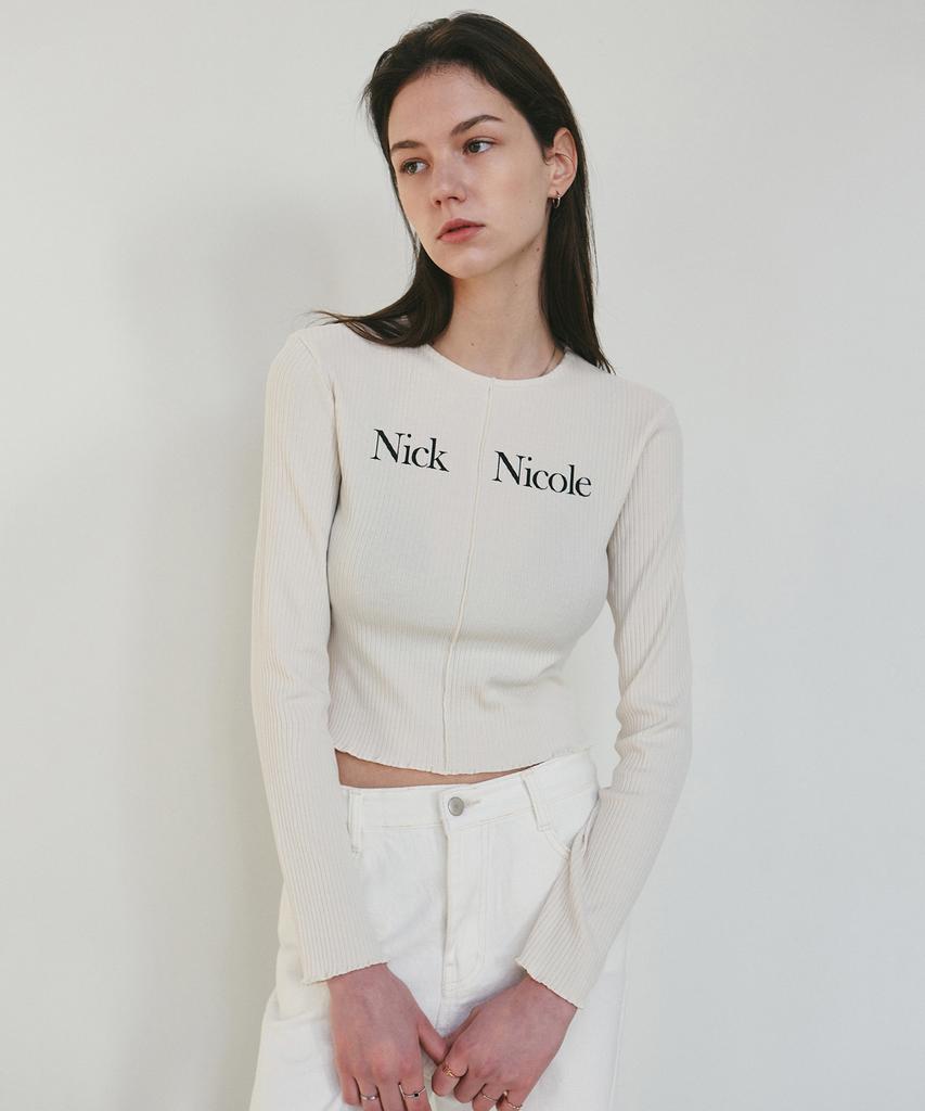 Nigaennikol Nicole Signature Slim Knit_Cream