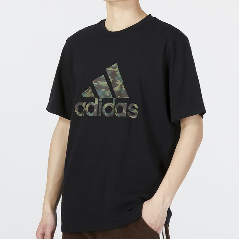 Adidas Set-in Sleeve T-Shirt Men's Black HS3215