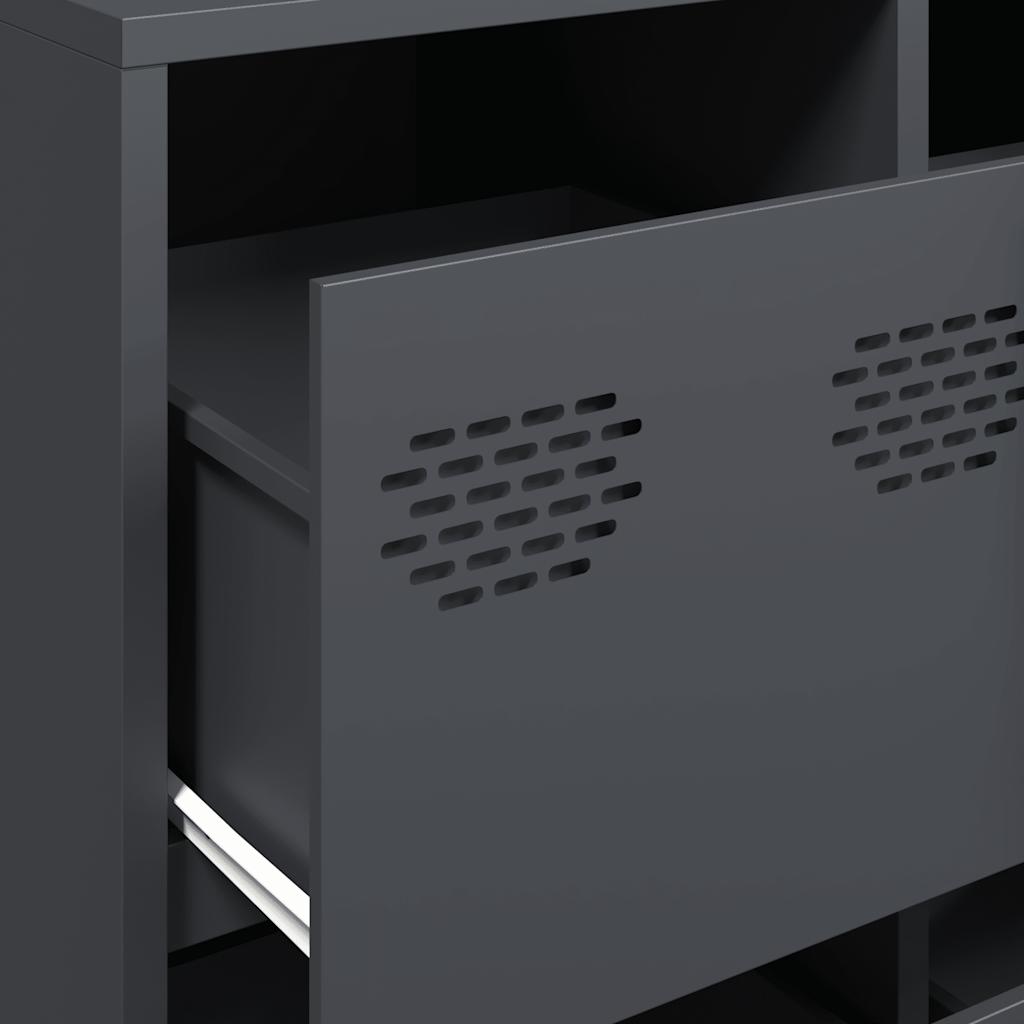 Sideboard Anthracite 135 x 39 x 103.5 cm Cold rolled Steel