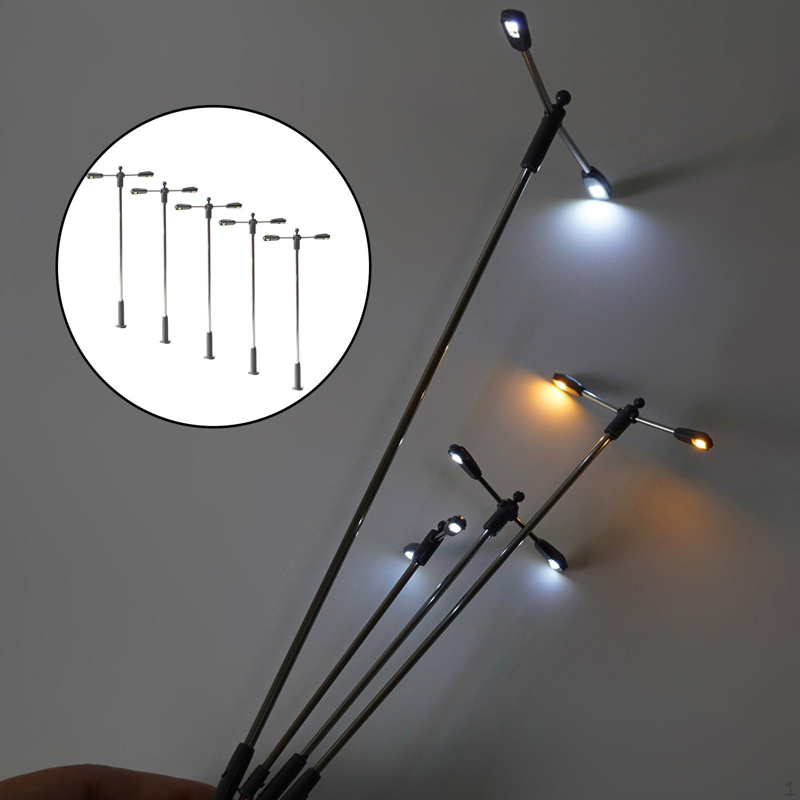 

5 Mini , Street Lamp Models for Patio And Garden Design 6cmx3.2cm