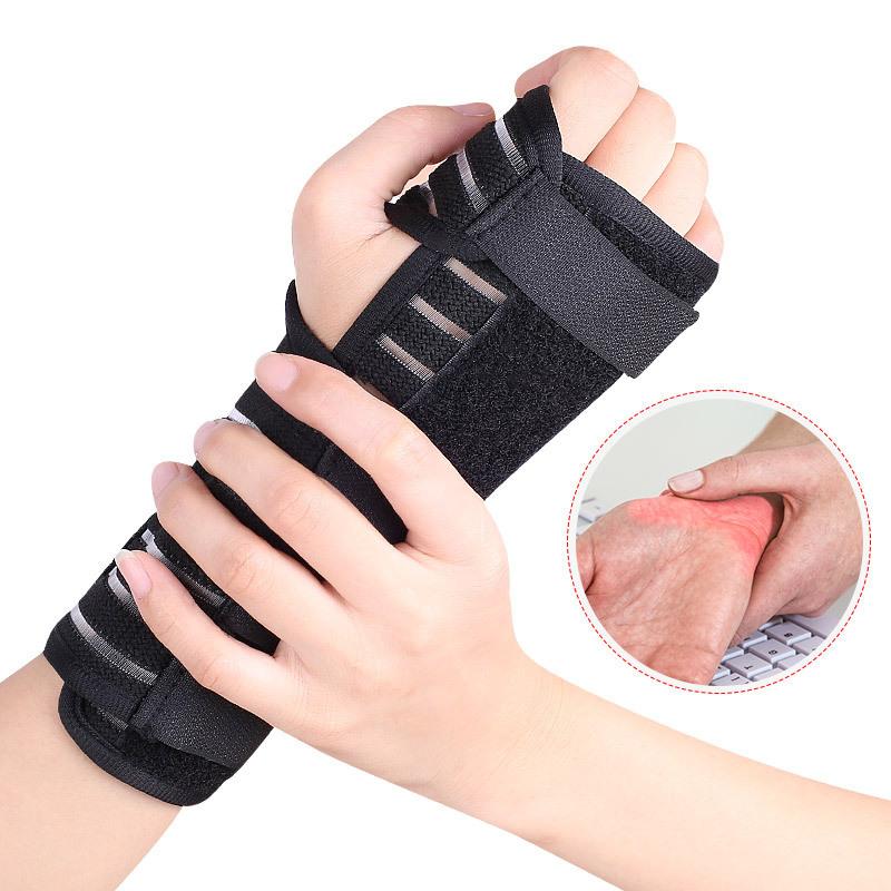 Breathable Wrist Support Brace Splint - Ideal for Carpal Tunnel, Sprains, and Tendonitis