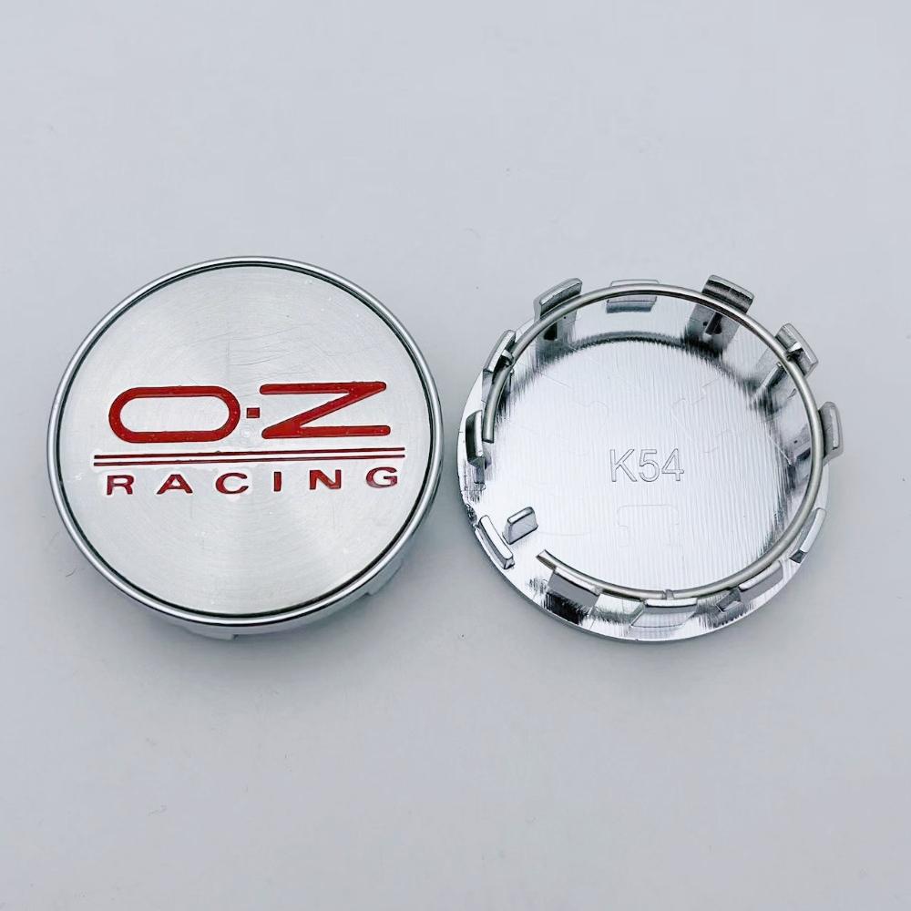 4 Stück 54mm 50mm OZ O.Z Racing Logo Emblem Auto Radnabendeckel Radnabenmitte Staubschutz Felgennabendeckel Ersatz Auto Zubehör