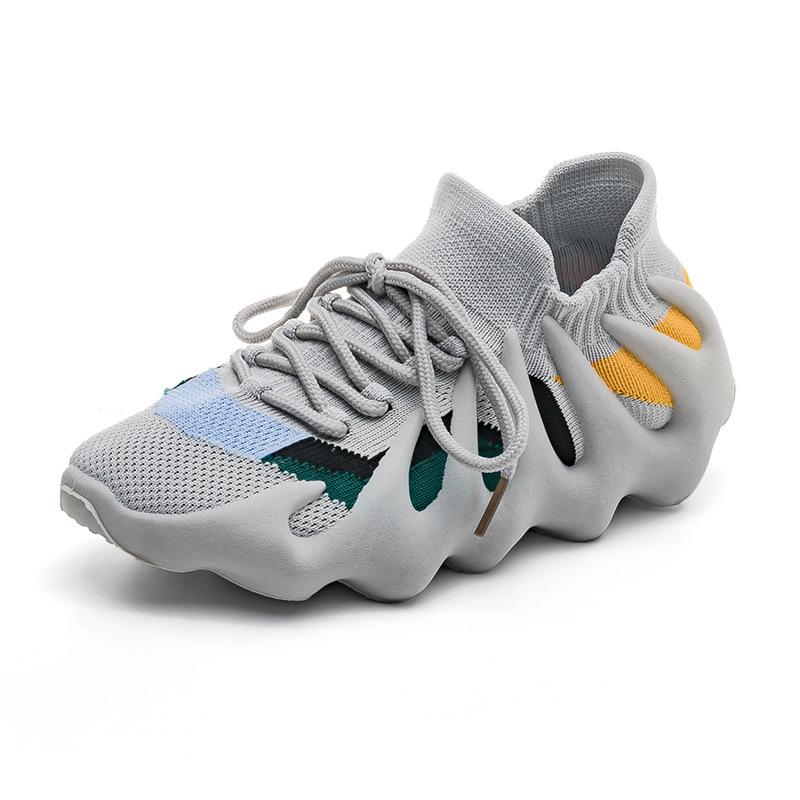 Spring Octopus Socks Shoes Summer New Women's Breathable Mesh Xiaolongbao Volcano Men's Casual Shoes