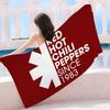 Classic Rock Band Red Hot Chili Peppers Microfiber Blanket Quick Drying Beach Towels Oversized Printing Super Pool Towel