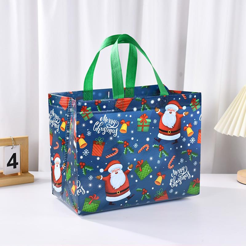 Christmas Gift Bag Santa Claus Snowman Candy Gift Packaging Bag 2025 Merry Christmas Party Home Decor Navidad Noel 2025 New Year
