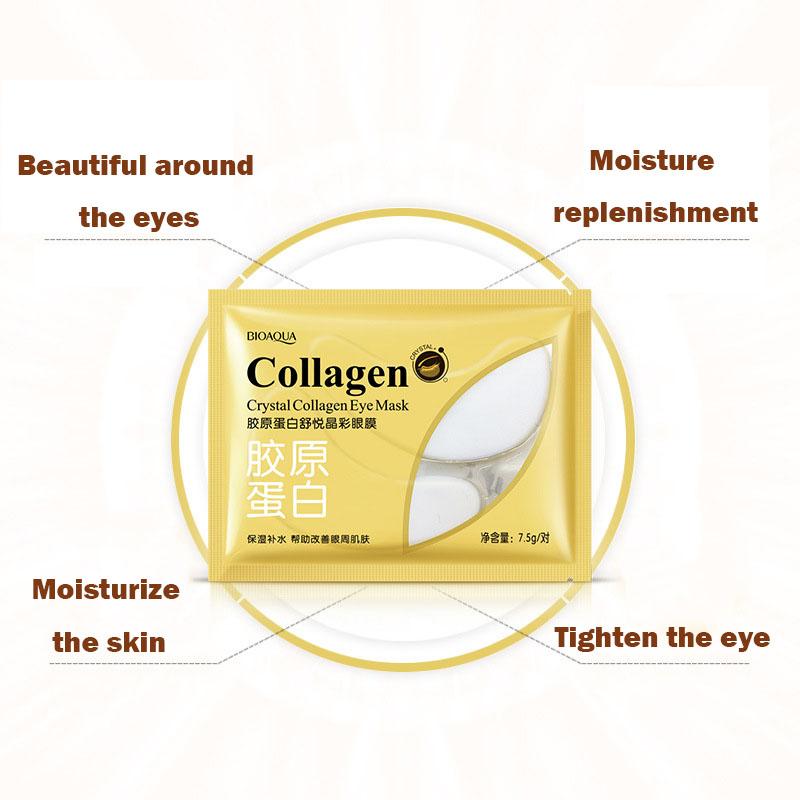 Collagen Soothing Crystal Color Eye Mask Nourishing, Moisturizing and Moisturizing Eye Mask