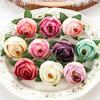 Silk Artificial Flower Tea Rose Home Room Festival Outdoor Garden Decora Wedding Bridal Bouquet Christmas Diy Gifts Box Hot Sale