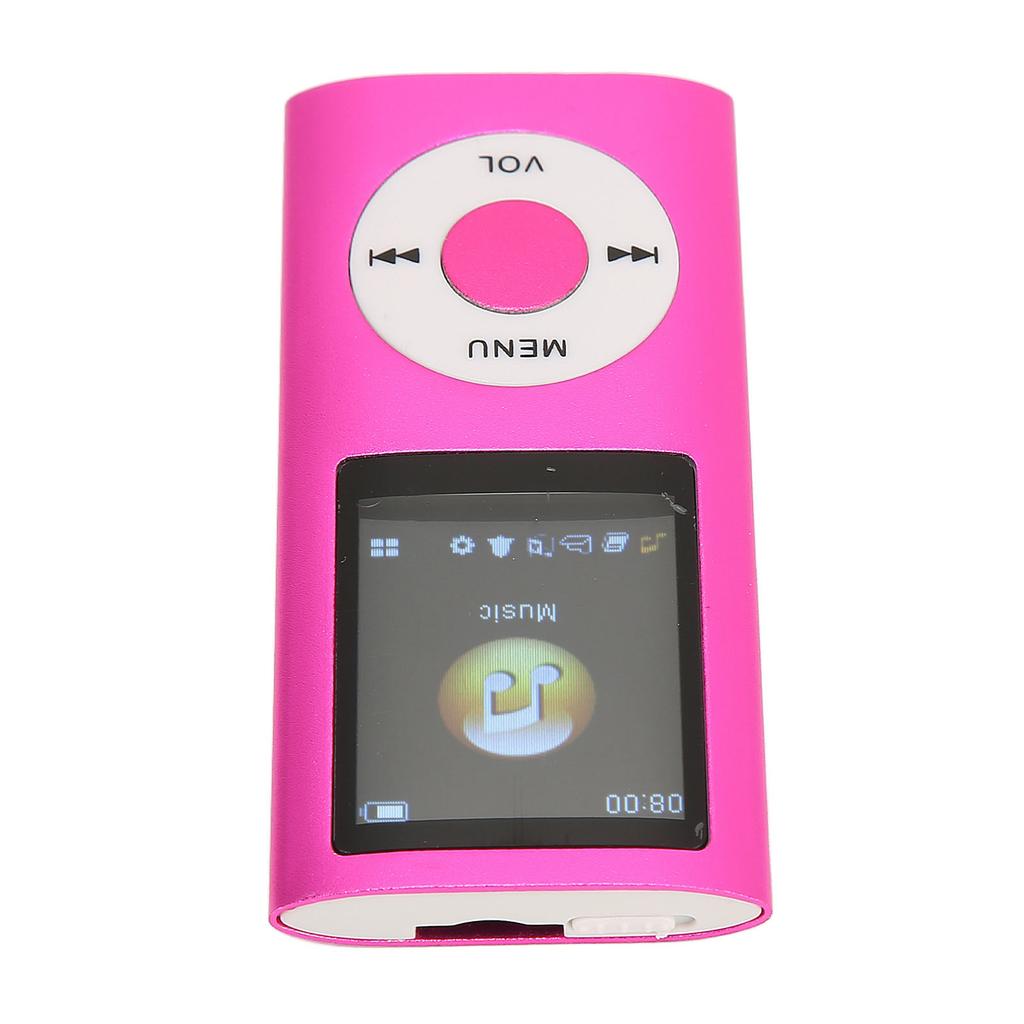1.8in Player Support Memory Card Ultra Thin LCD MP3 Player with Bluetooth for Students Running Walking