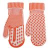 Funny Knitted Gloves, Thick Double Layer Warm Winter Mittens with   Middle Finger Design, for Adults Holiday Gifts and Outdoor Activities