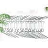 50Pcs Greenhouse Glazing Glass Clamps Pane Z-Type And W-wire Clips Stainless Steel Overlap Fixing Replacement Greenhouse Tools