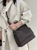 Simple and versatile light luxury flap bags, a variety of leather women's bags, hand-woven bags, high-end sheepskin shoulder bags