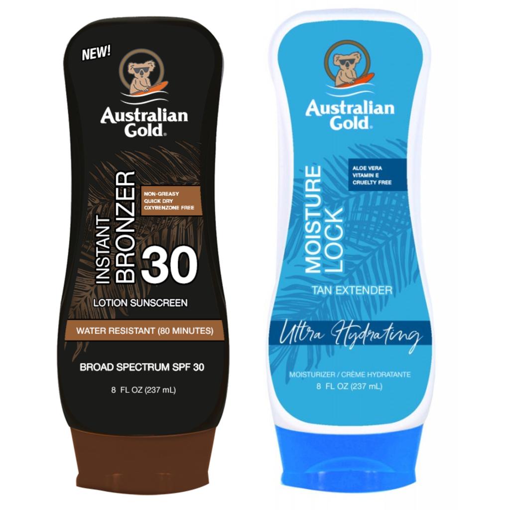 Australian Gold Z Bronzer SPF30 + After Sun Balm