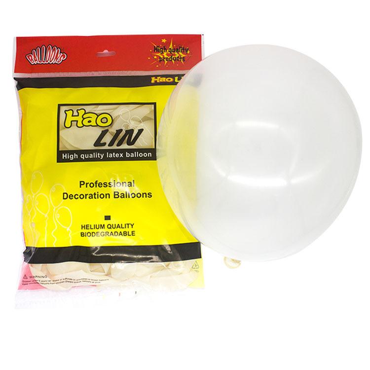 Haolin Yaguang 12-Inch 2.8-Gram Latex Balloon, Birthday Wedding Party Decoration Arrangement Cross-Supply Brand Balloon